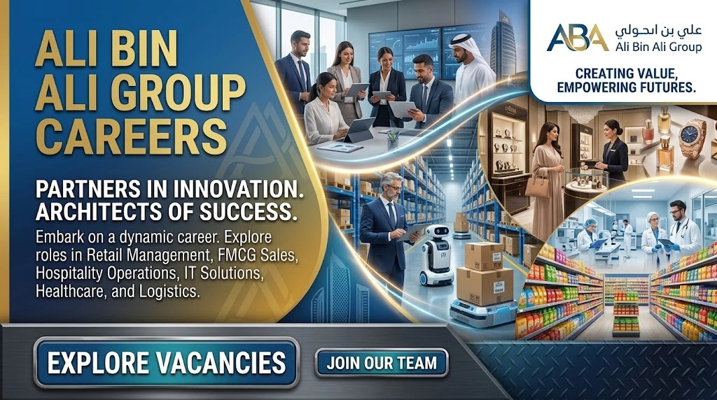 Ali Bin Ali Careers 2026 | Luxury Retail Jobs, FMCG Distribution & Cashiers Qatar