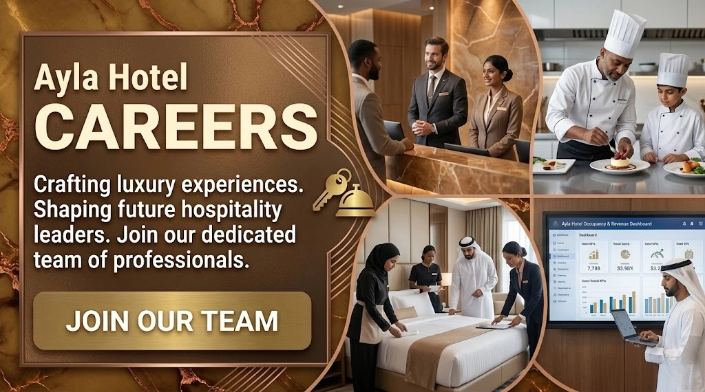 Ayla Hotel Careers UAE 2026 | Hospitality Vacancies, Housekeeping & F&B Jobs Al Ain