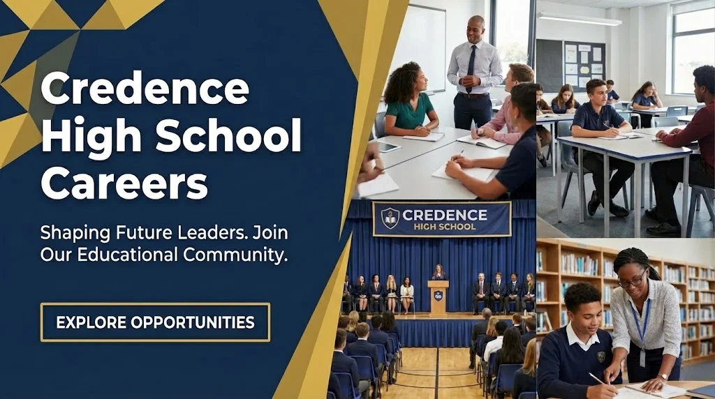 Credence High School Careers 2026 | CBSE Teacher, Admin & Education Jobs in Dubai