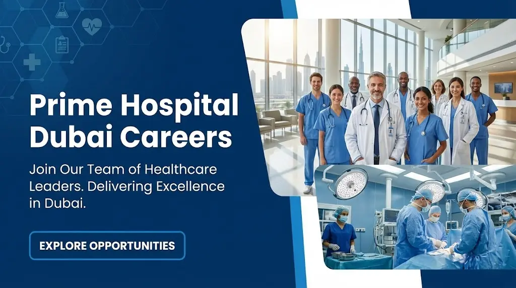 Prime Hospital Dubai Careers 2026 | Registered Nurse, Medical Coder & Healthcare Jobs in UAE