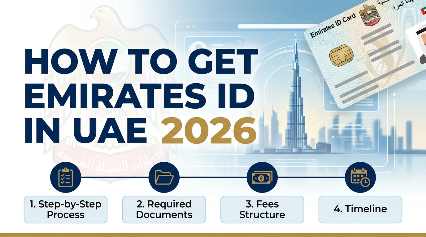 How to Get Emirates ID in UAE | Step-by-Step Process (2026)