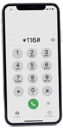 du number check code