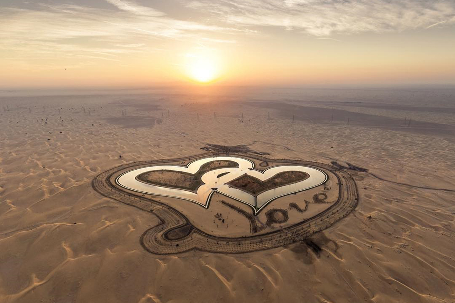 Al Qudra Love Lakes