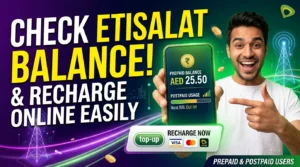 Check Etisalat Balance & Recharge Online 2026
