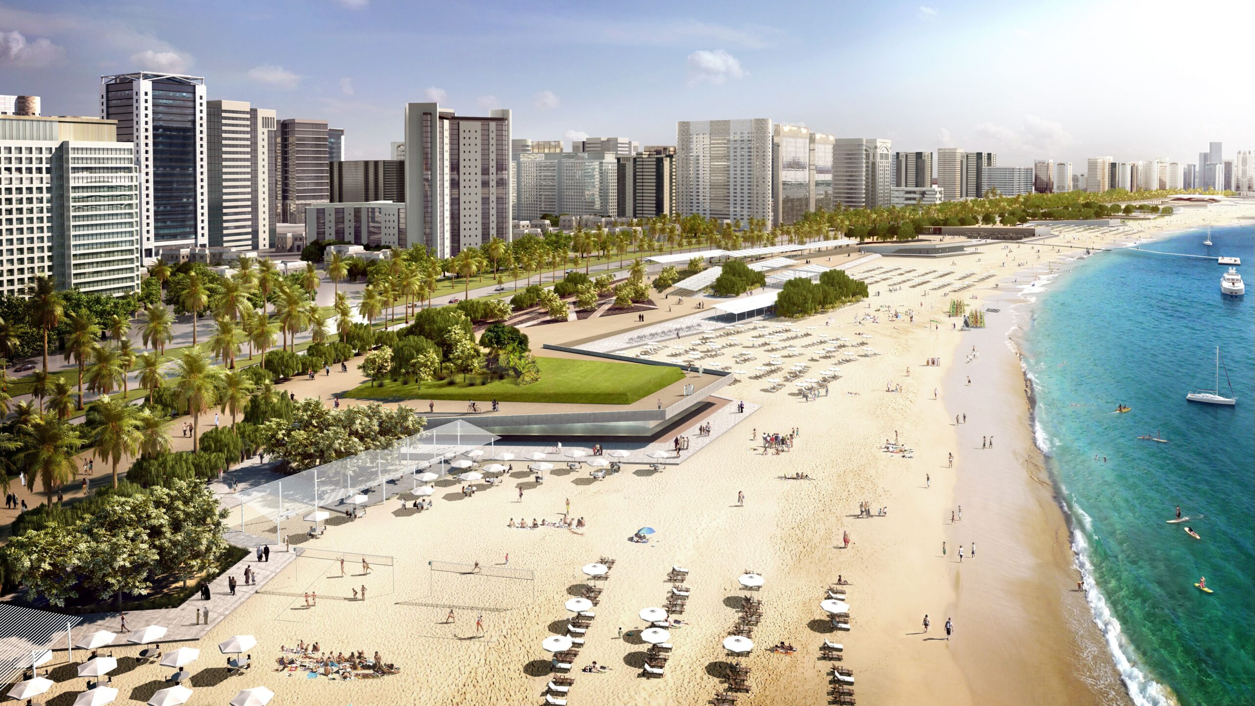 Corniche Beach and Promenade