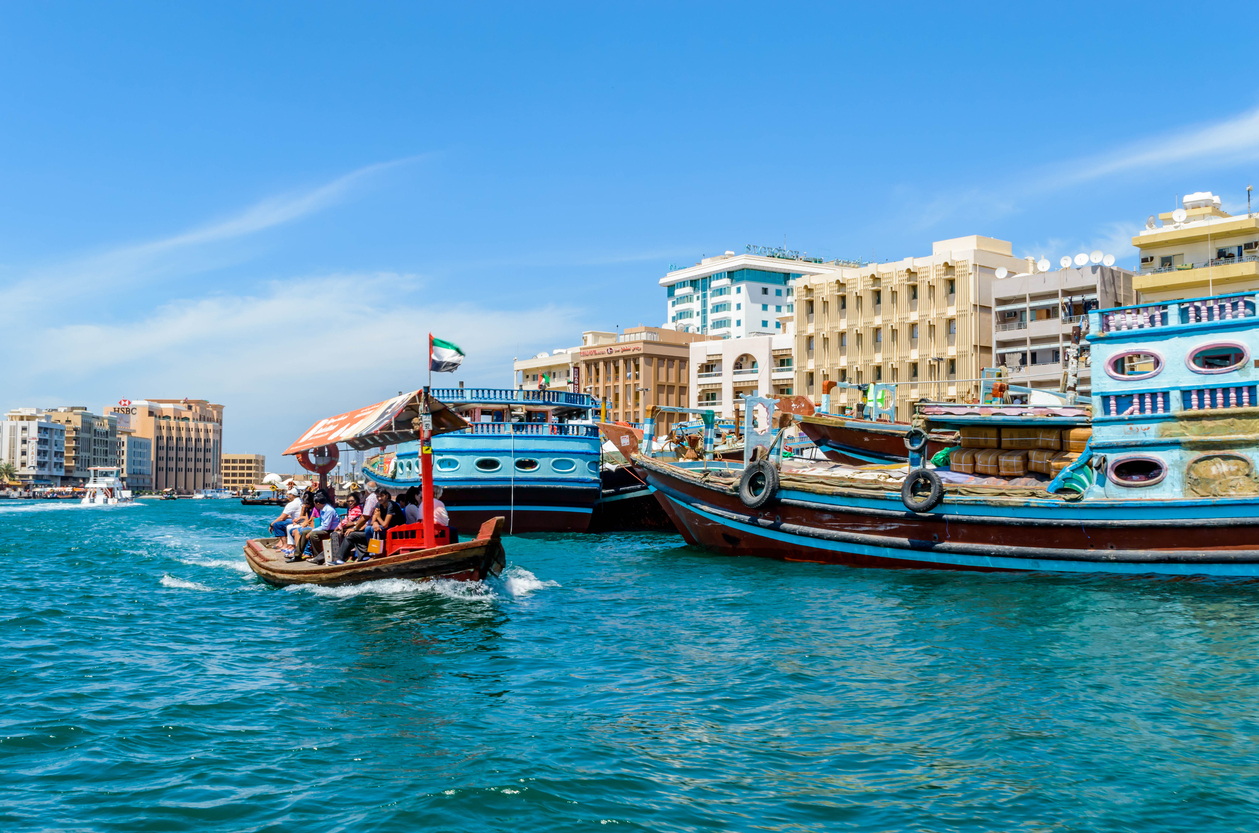 Dubai Creek and the Abra Ride