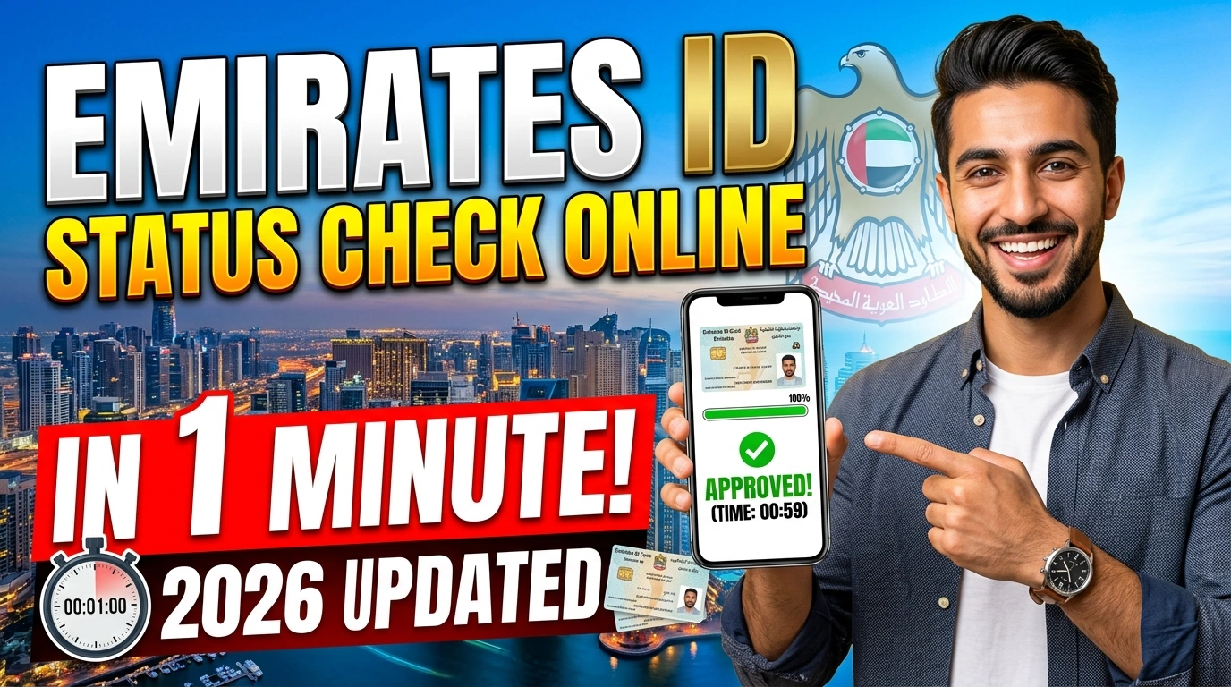 Emirates ID Status Check Online in 1 Minute (2026)