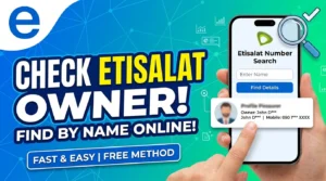 How to Check Etisalat Number Owner in UAE