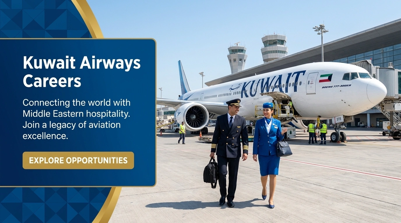 Kuwait Airways Careers 2026 Cabin Crew and Aviation Jobs