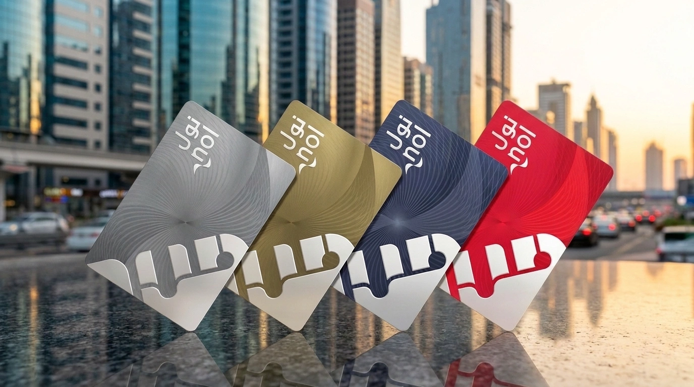 Nol card types in Dubai-UAE