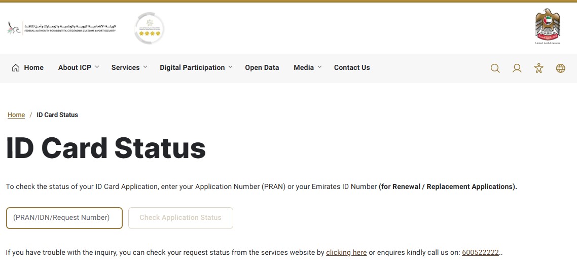 Official ICP residency portal