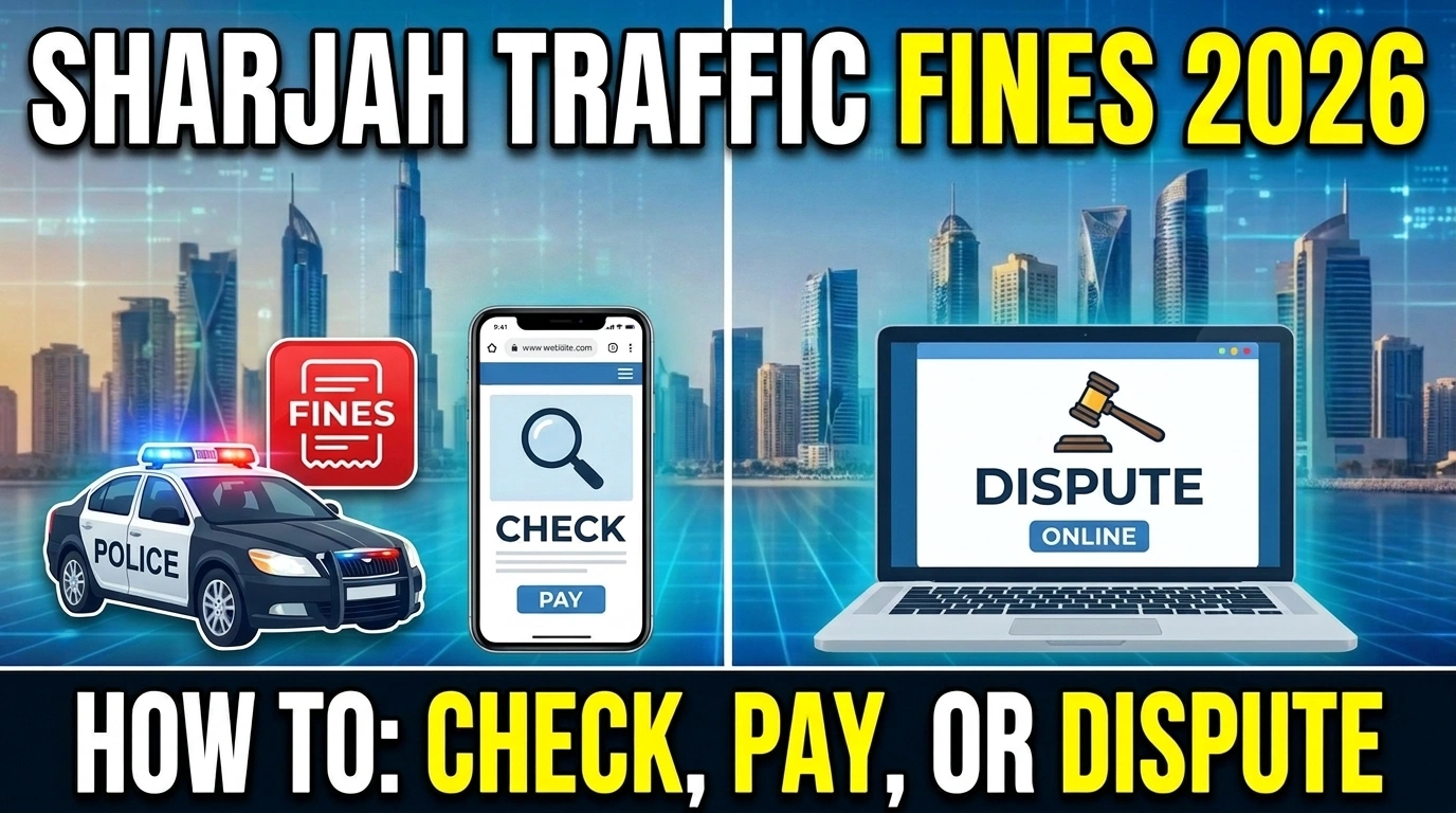 Sharjah Traffic Fines Online 2026