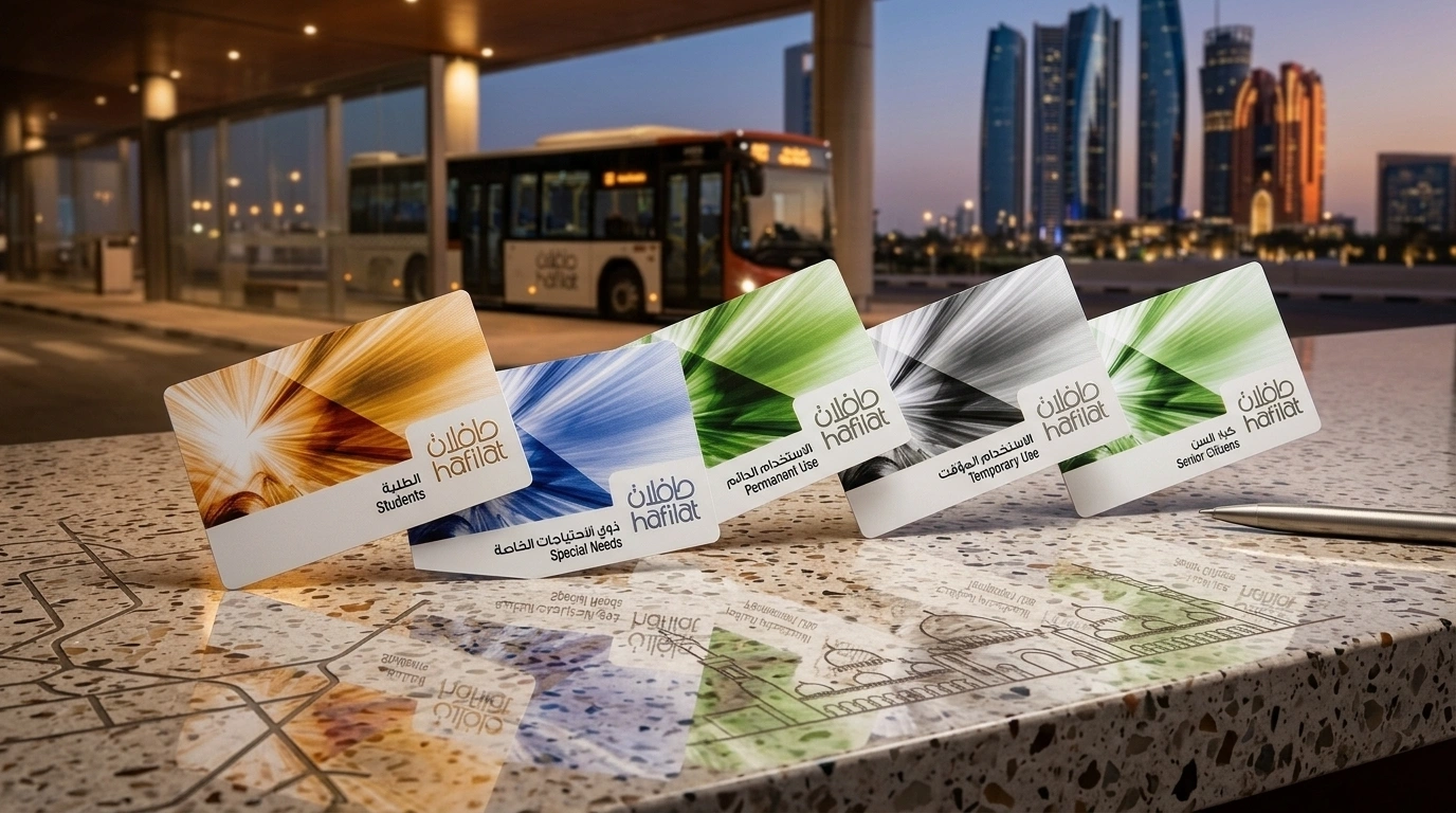 Types of Hafilat Cards - The Emirate Guides