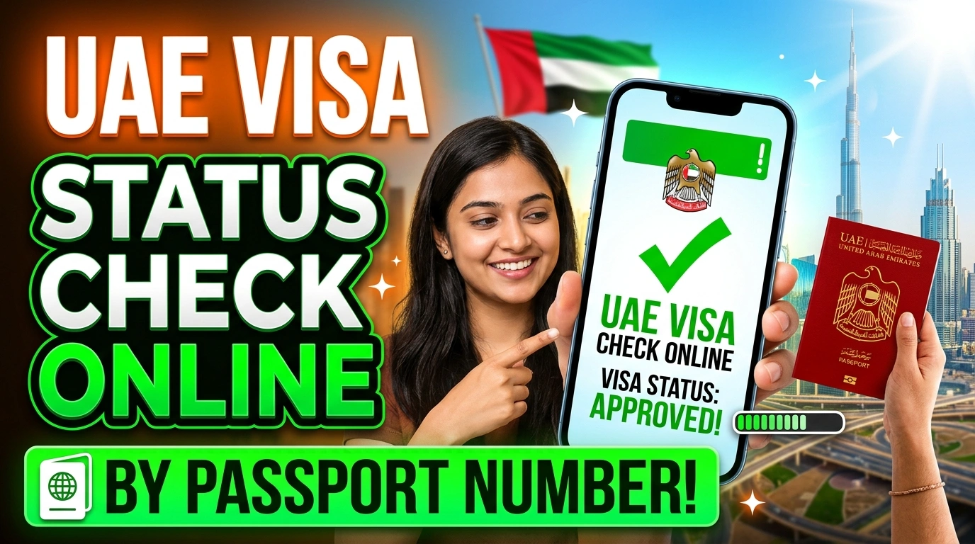 UAE Visa Status Check Online By Passport Number (2026 Guide)