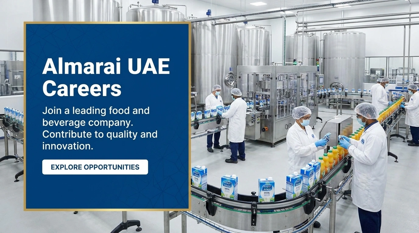 Almarai UAE Careers 2026 Dairy and Food Distribution Jobs