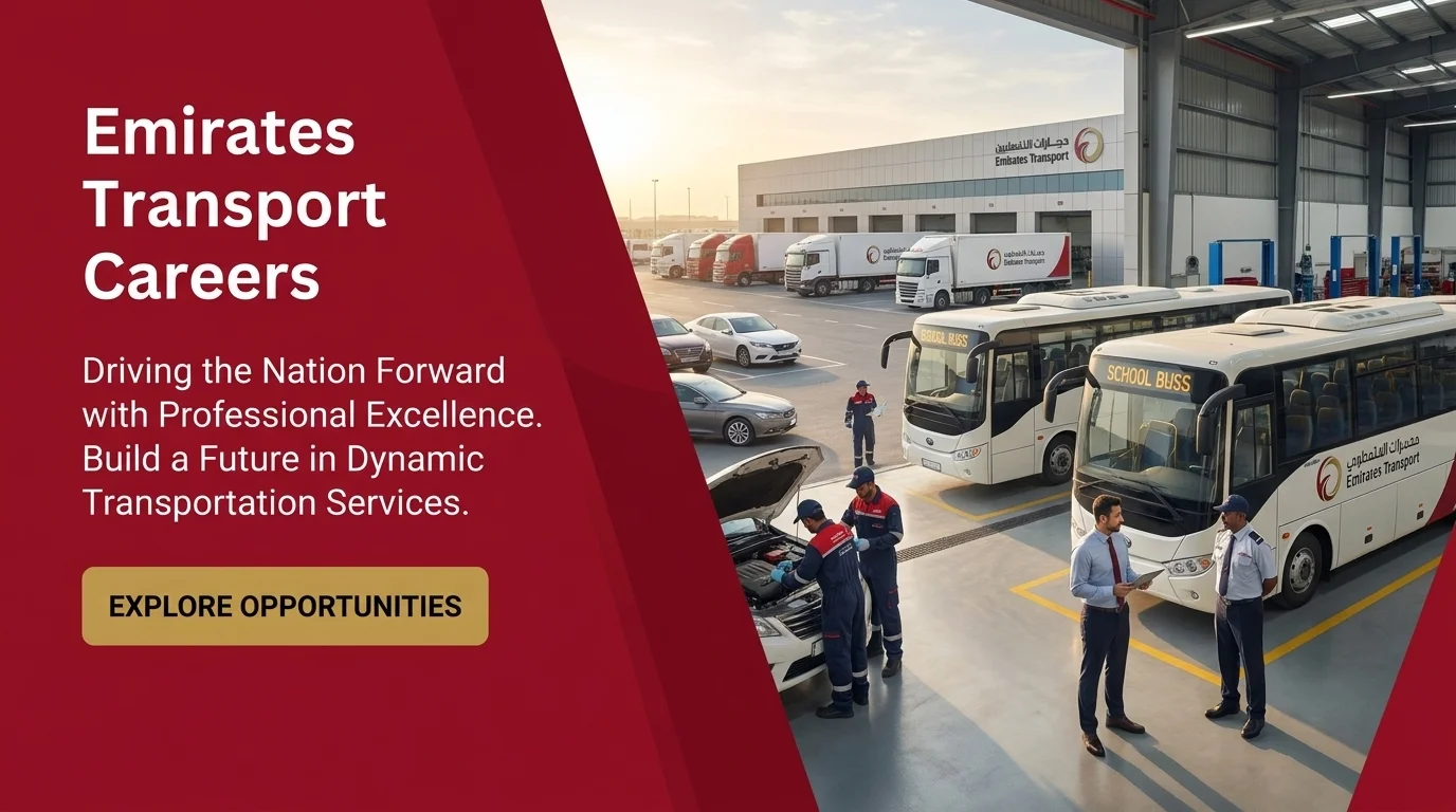 Emirates Transport Careers 2026 Dubai Bus Driver and Fleet Jobs