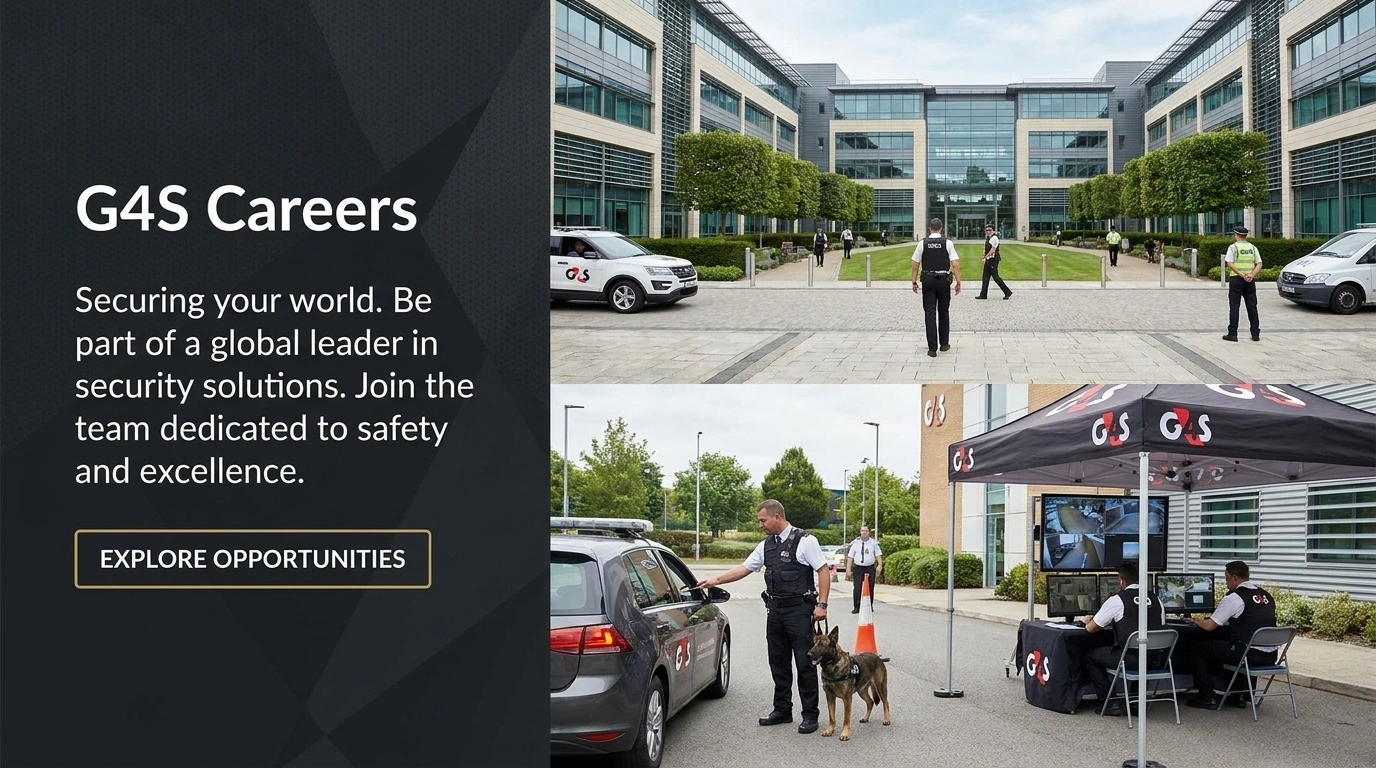 G4S Careers 2026 Dubai Security Guard and CCTV Jobs
