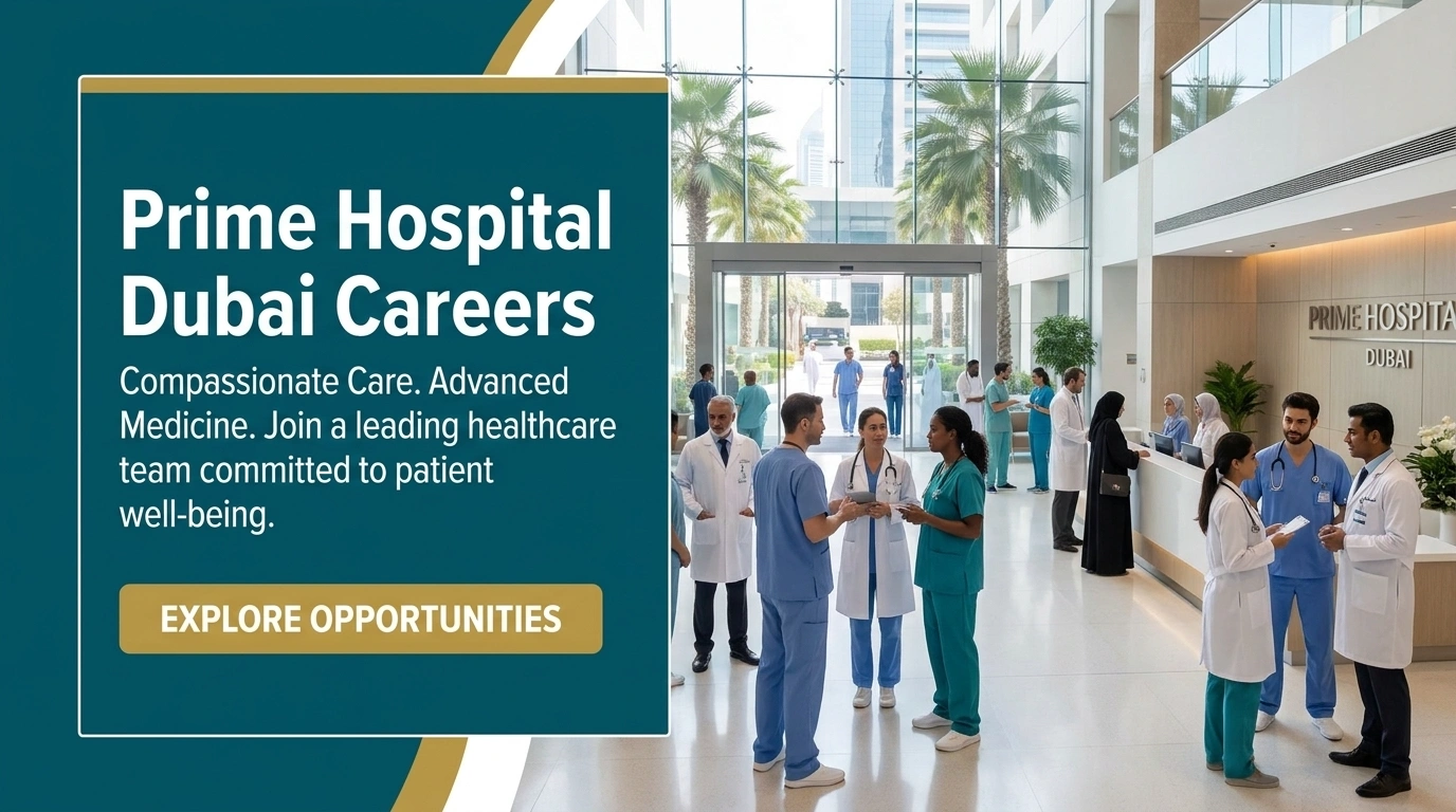 Prime Hospital Dubai Careers 2026 Private Healthcare Jobs