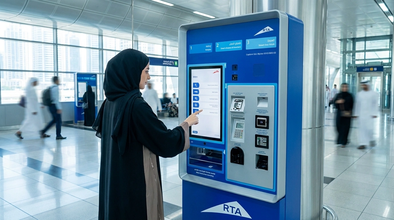 RTA Fine Check via RTA Smart Kiosks