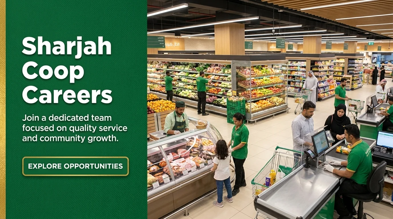 Sharjah Coop Careers 2026 Hypermarket Cashier and Grocery Jobs
