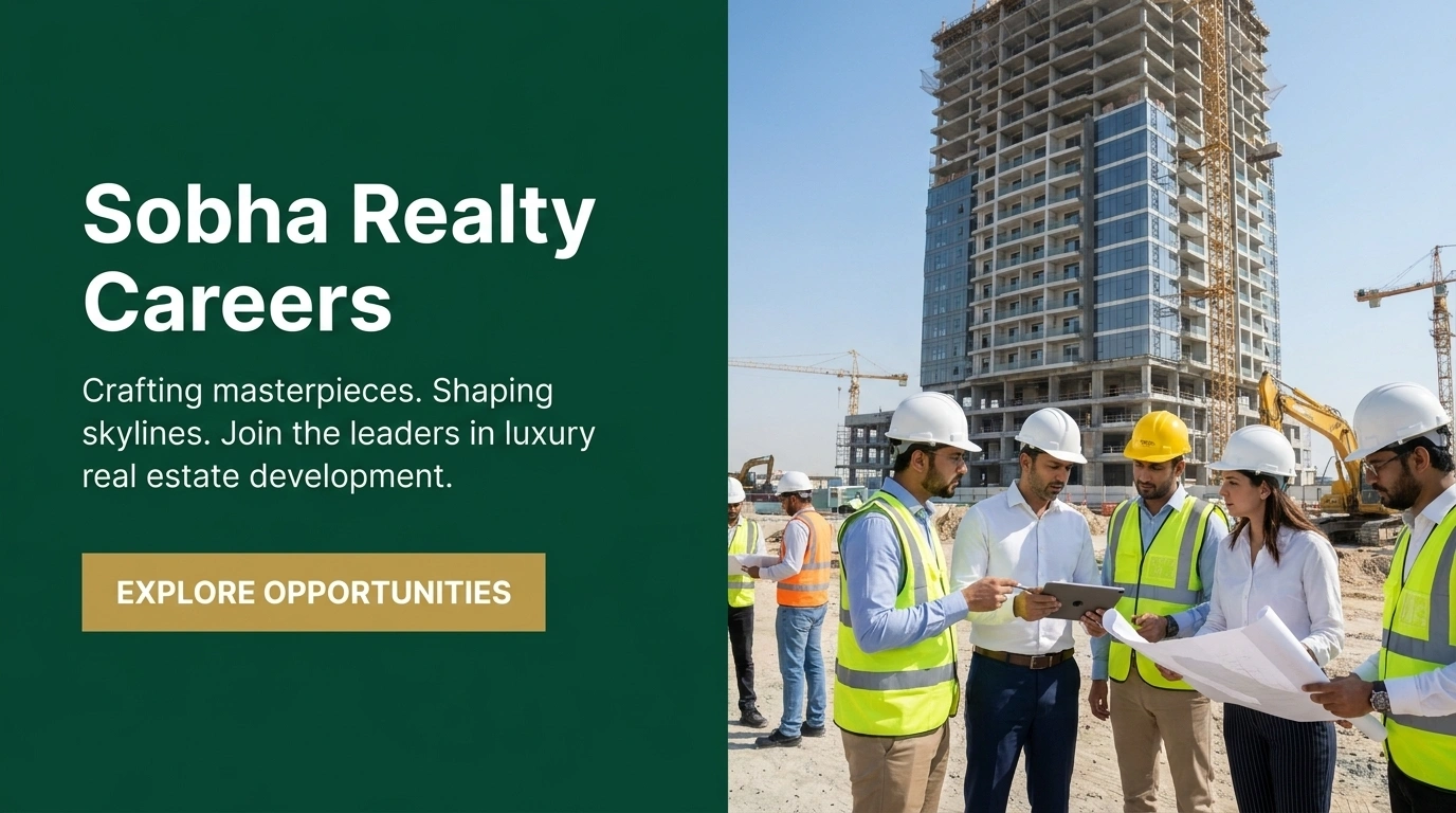 Sobha Realty Careers 2026 Dubai Property Consultant and Engineering Jobs