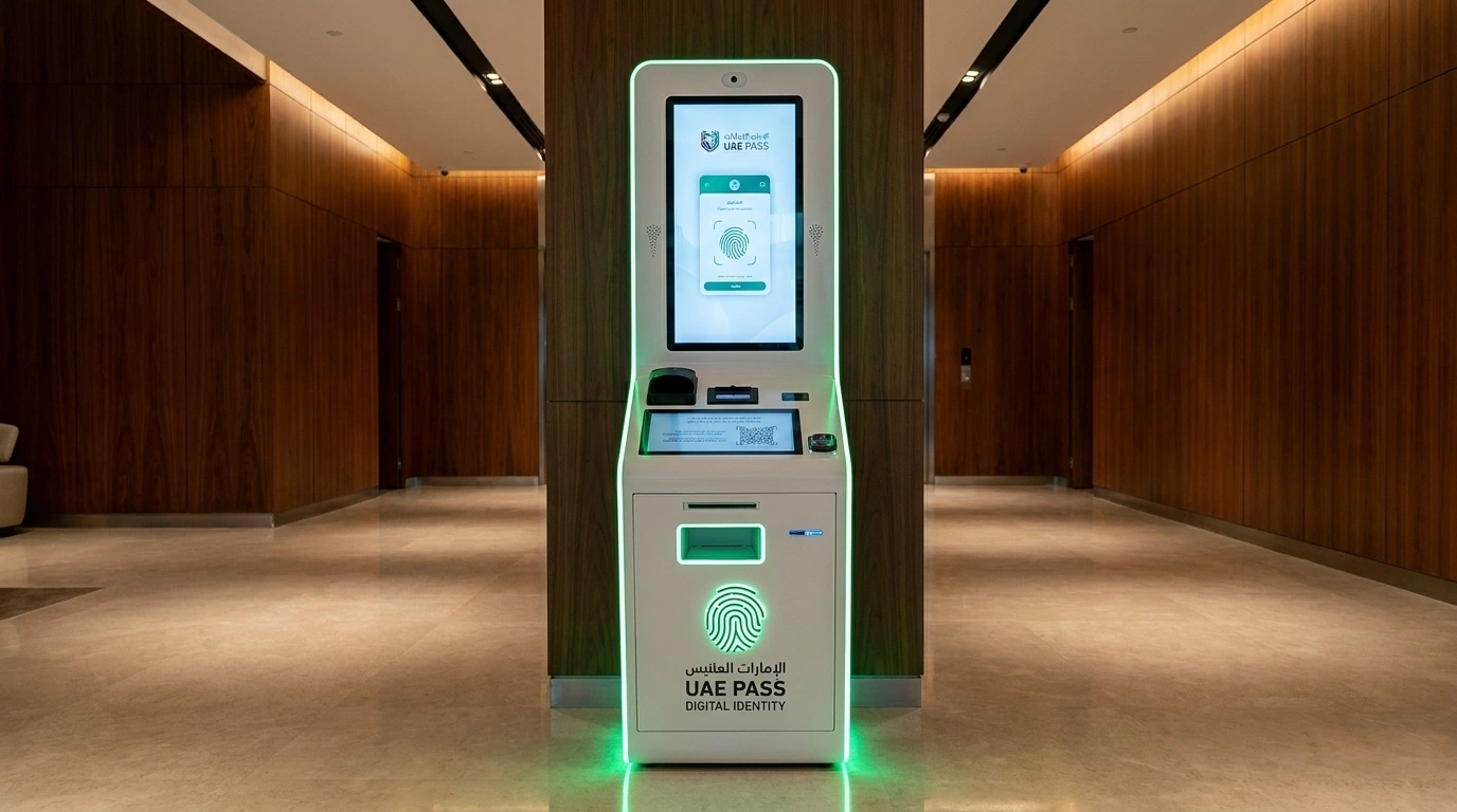 UAE Pass Registration via UAE Pass Kiosk